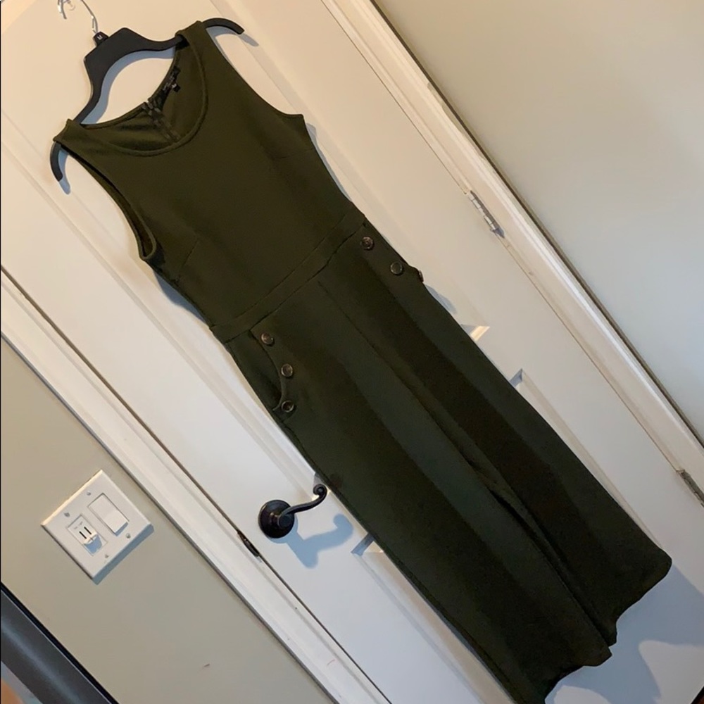 Army Green Jumper - textured